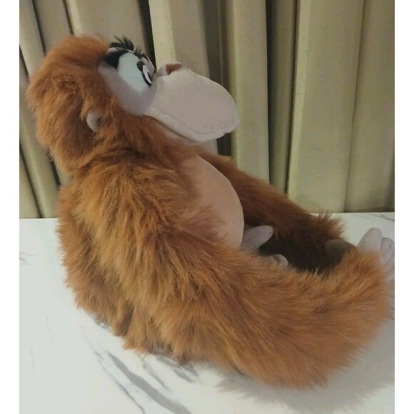 Disney The Jungle Book KING LOUIE Plush Stuffed Monkey Orangutan Hugging Hands - Picture 4 of 6